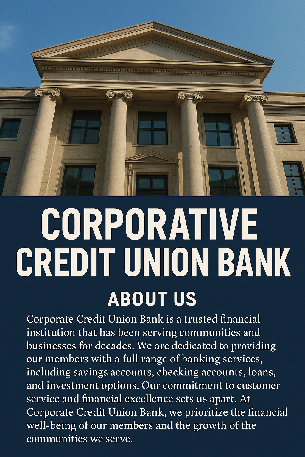 About Corporative Credit Union Bank